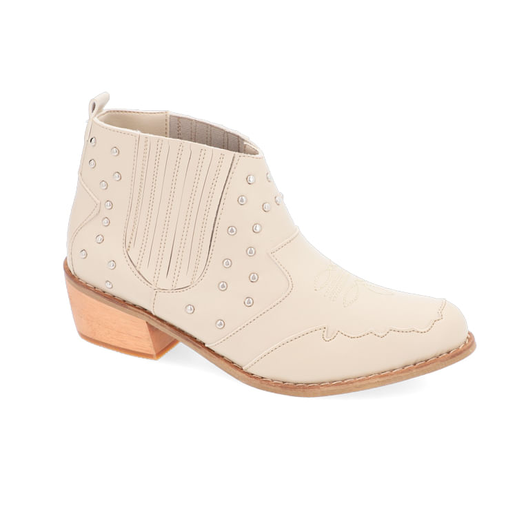 Bota texana dorada para mujer urus