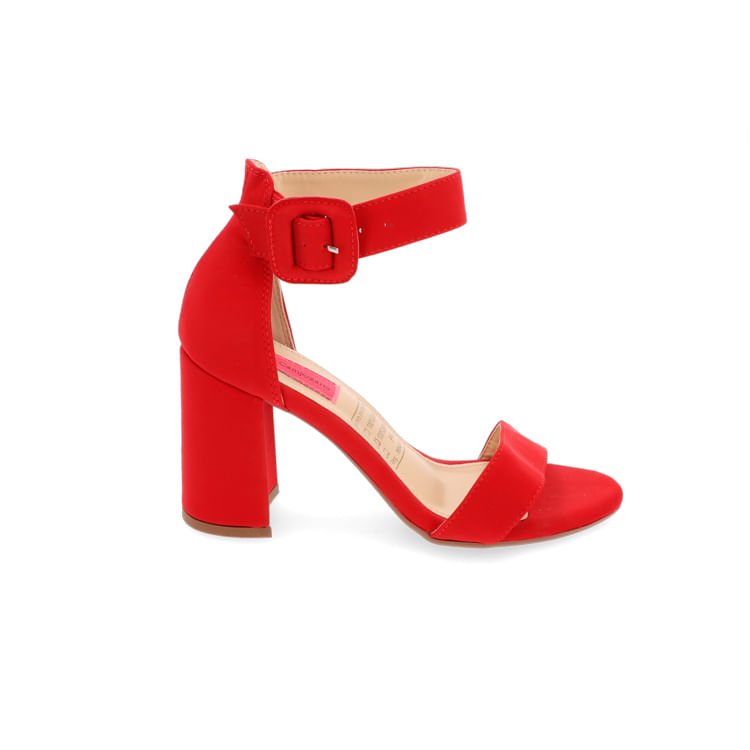 Sandalia tacon roja para mujer Naia_ B
