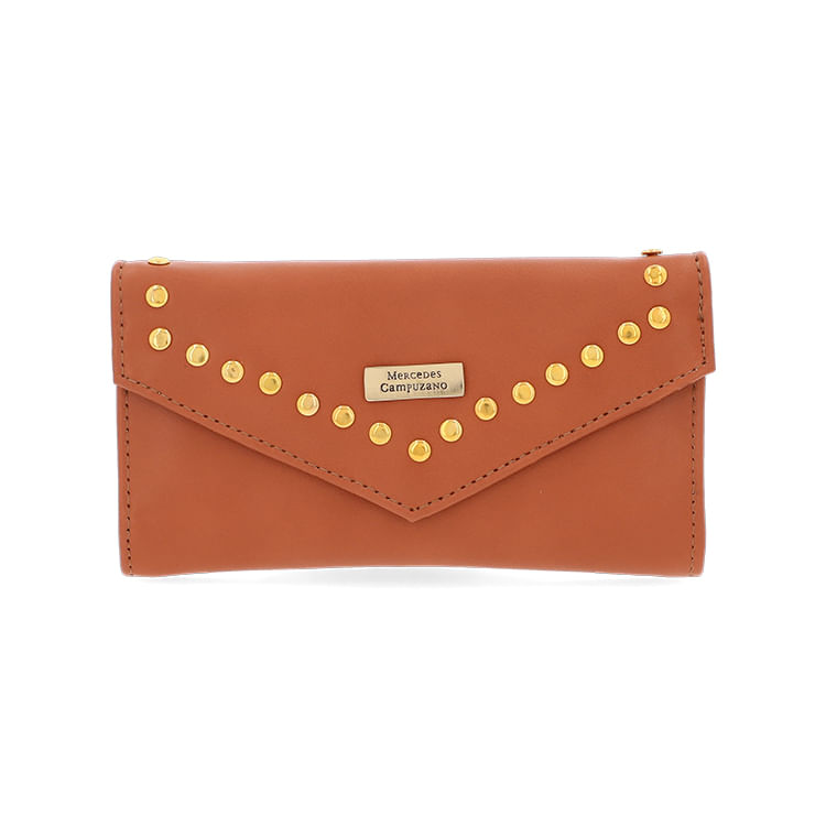 Billetera Olivia Beige
