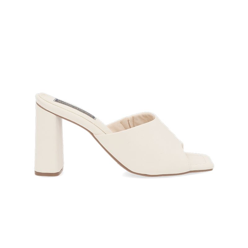 Sandalia Tacon Marfil para mujer Iris