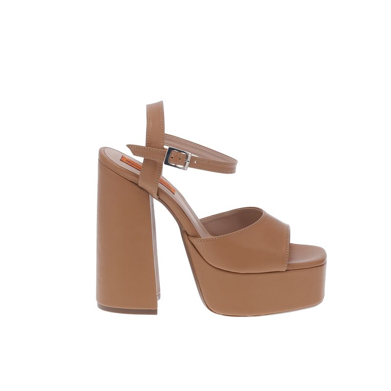 Sandalia Tacon Beige para mujer Audrey
