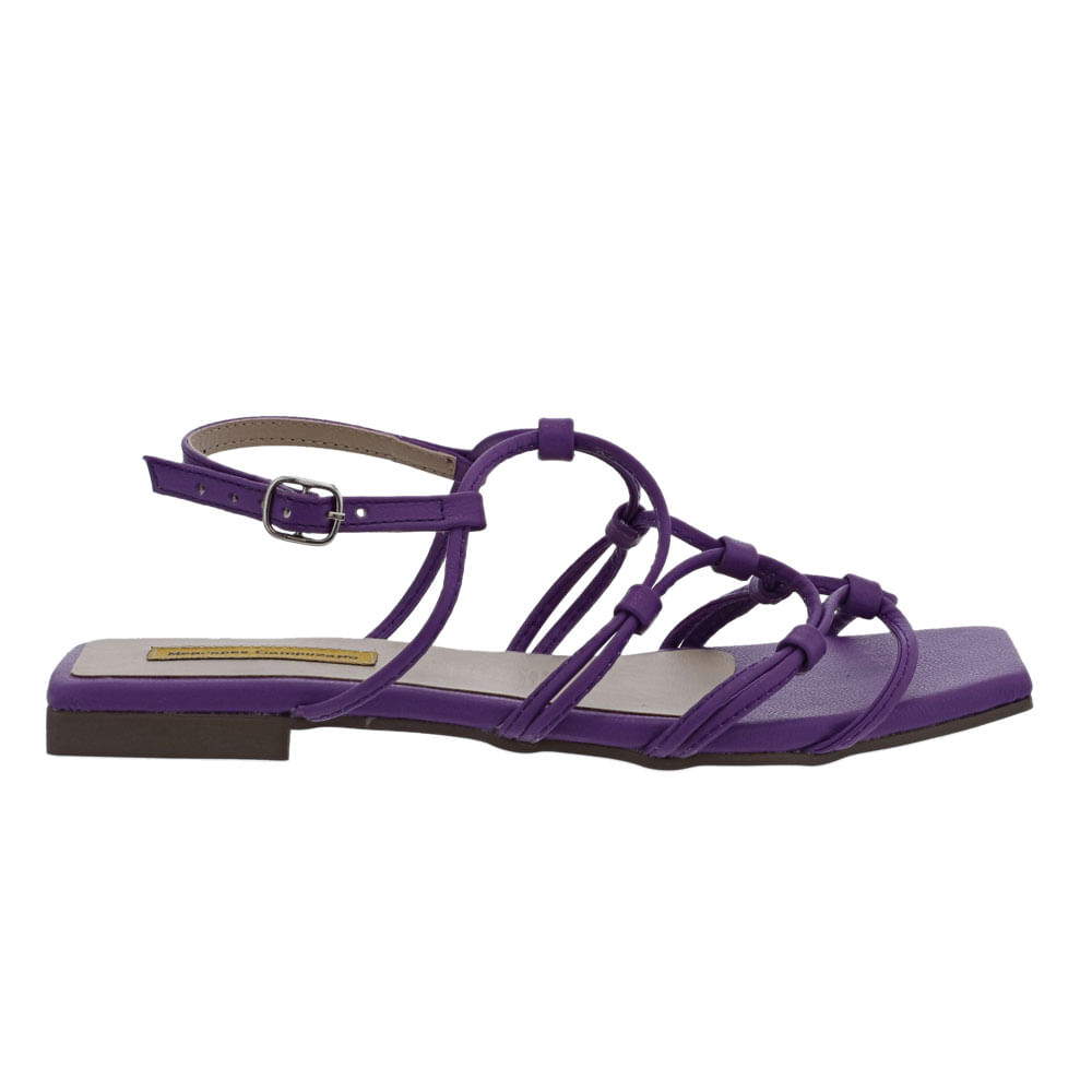 Sandalia Plana Freya Morado