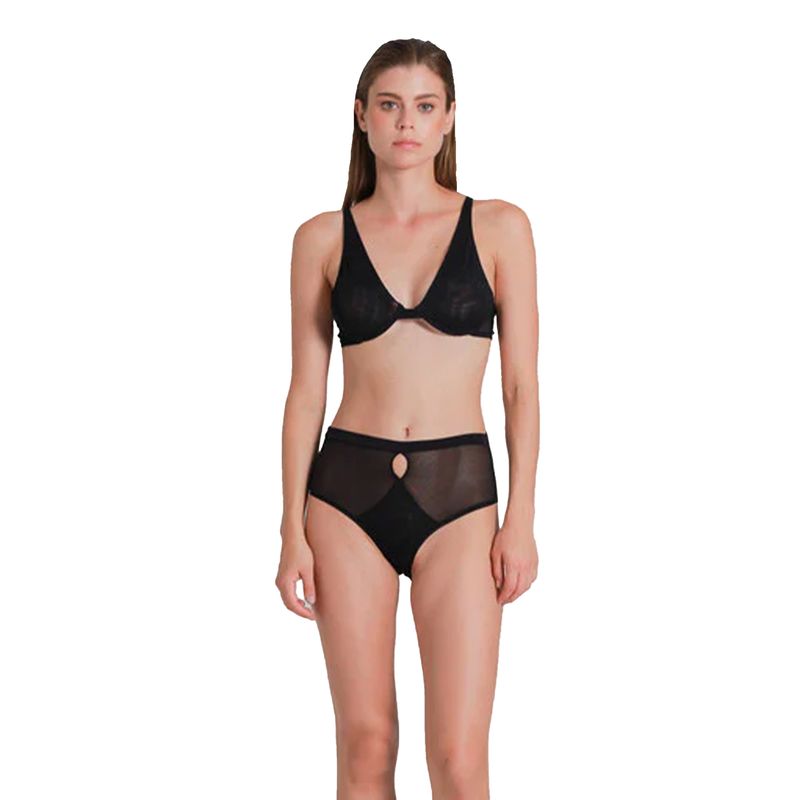 Pantie Highwaist Mastic Negro