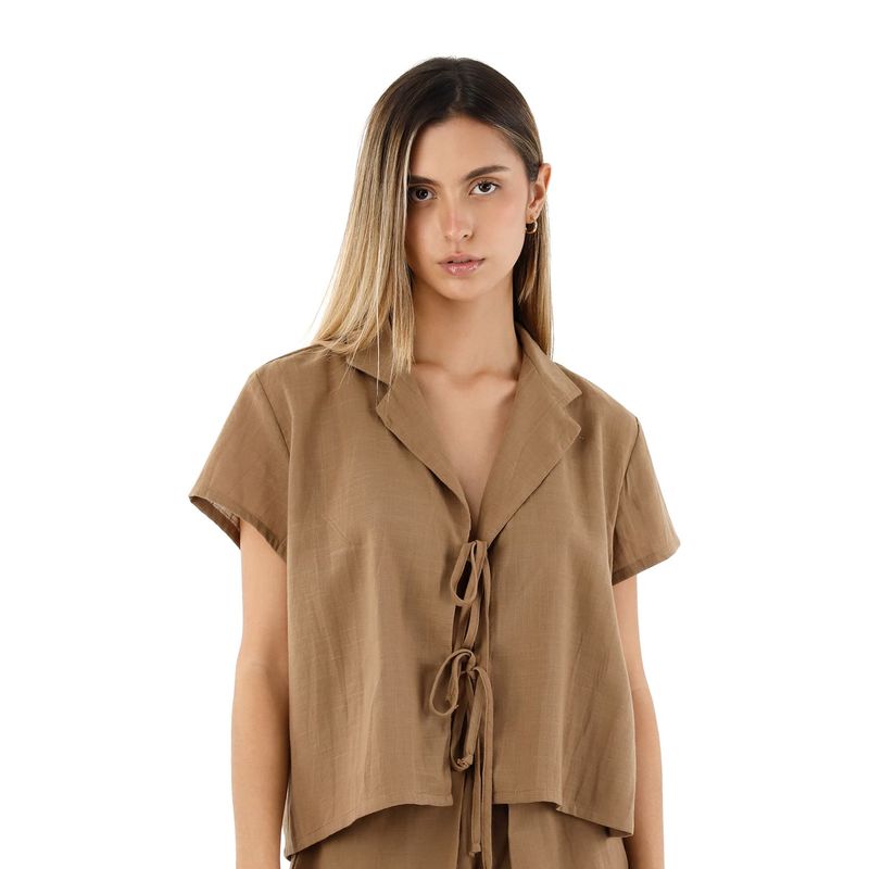 Blusa Taupe para mujer Alma