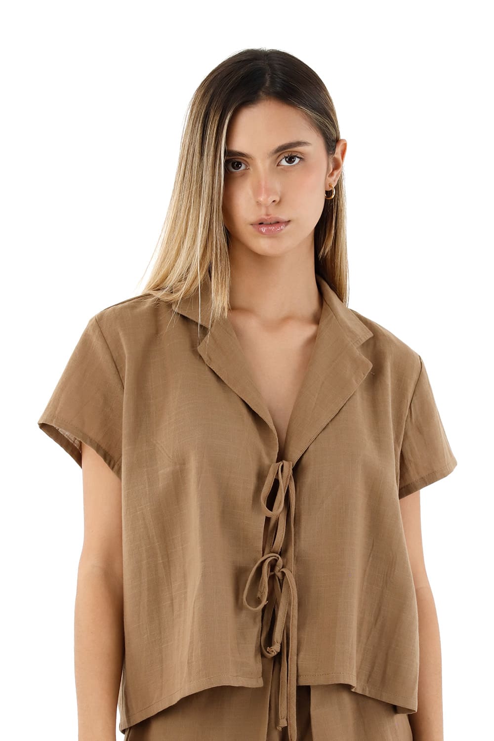 Blusa Taupe para mujer Alma