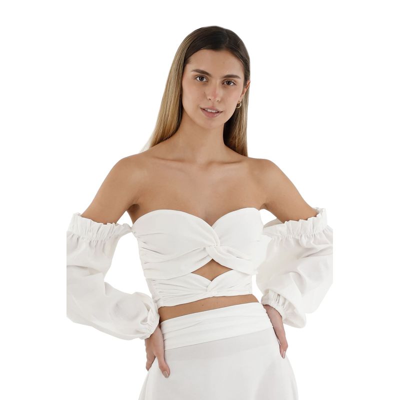 Top Marfil para mujer Kai