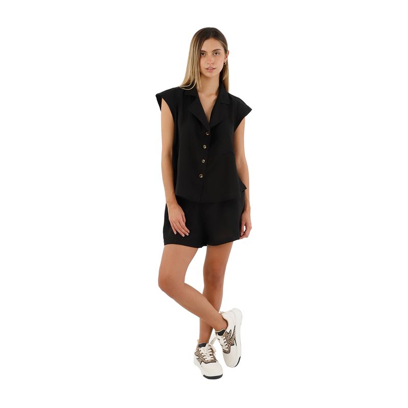 Short Negro para mujer Maya