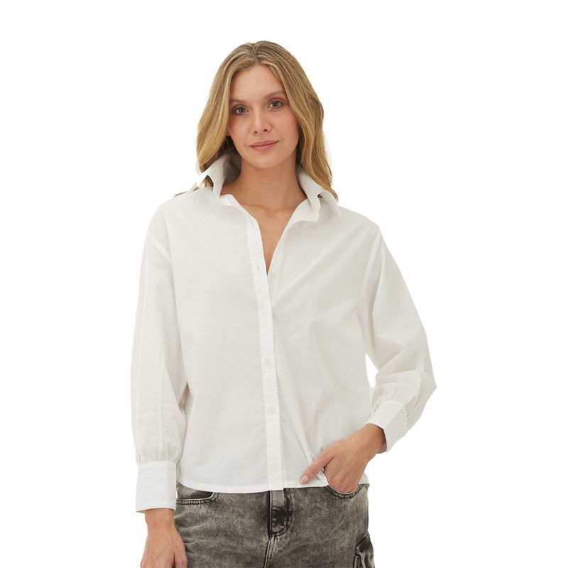 Camisa Marfil para mujer Clem