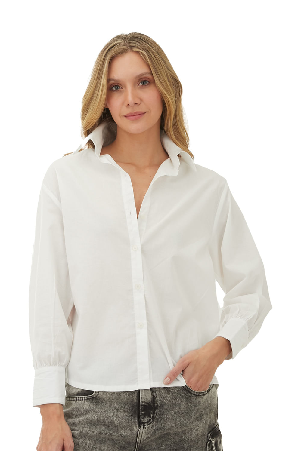 Camisa Clem Marfil