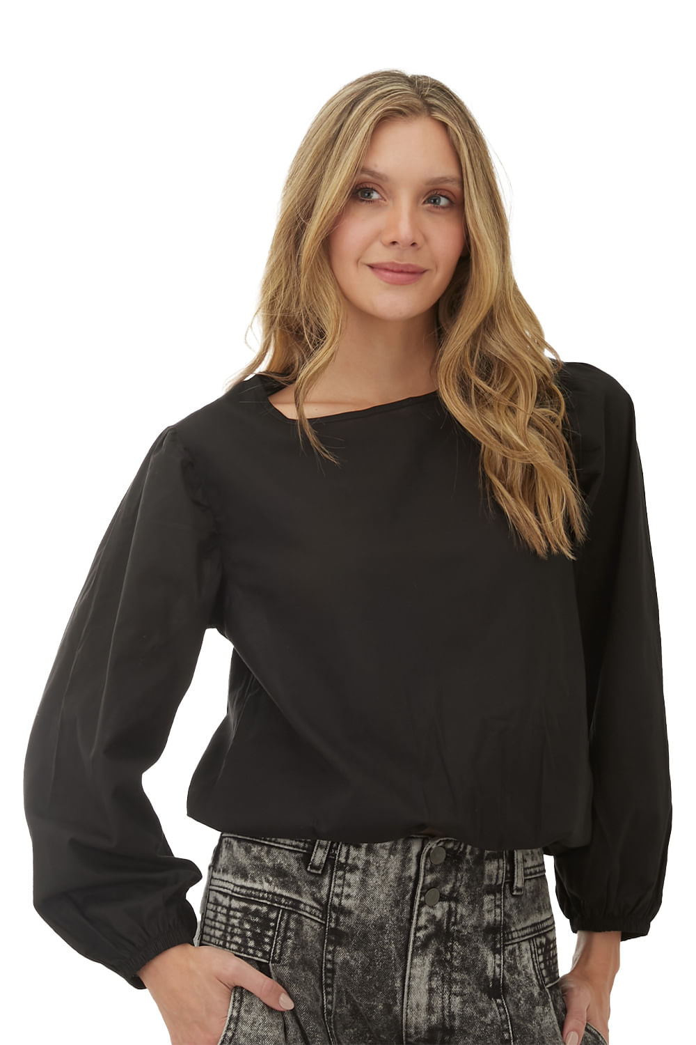 Camisa Lua Negro