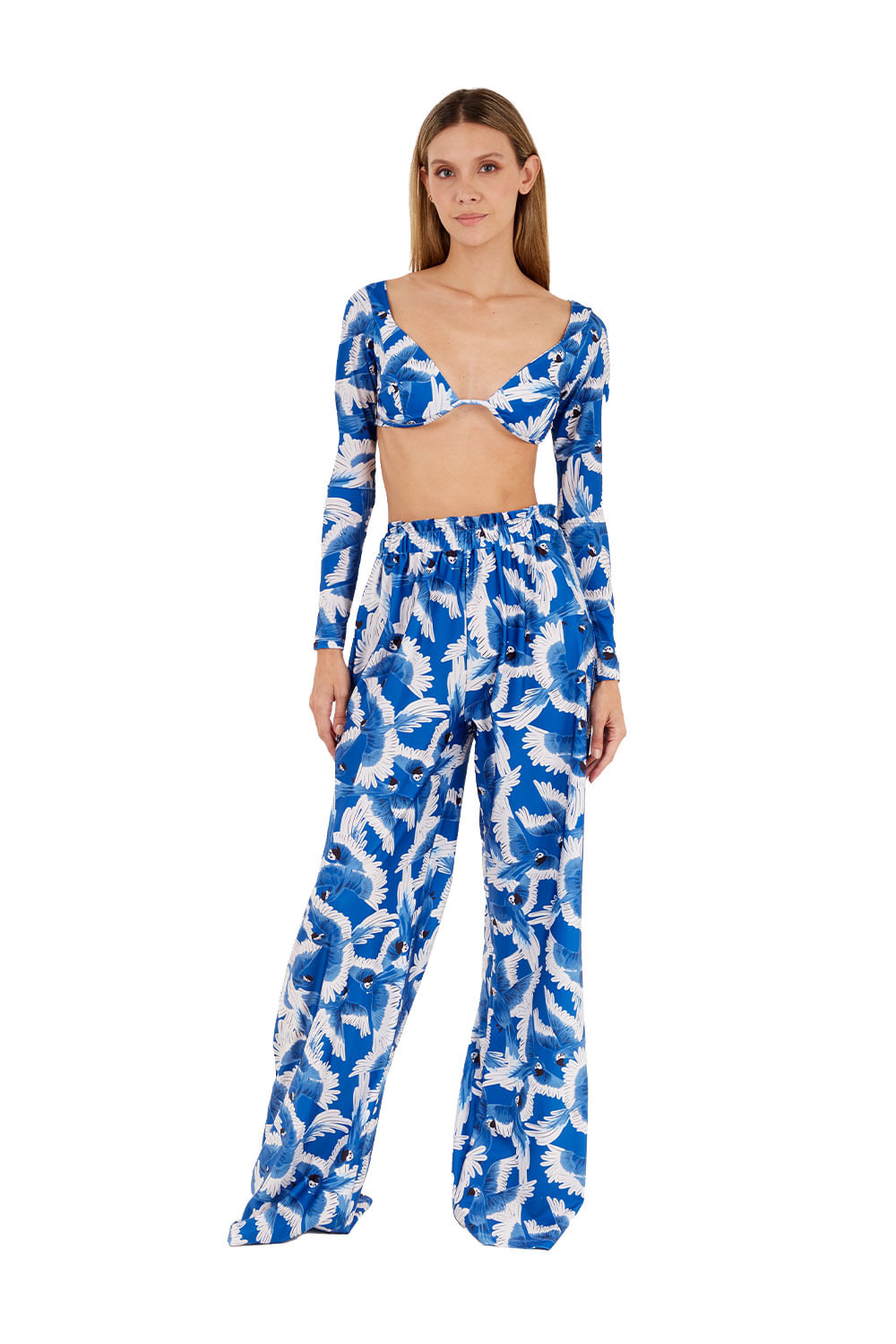 Pantalon Stella Aves_Azu