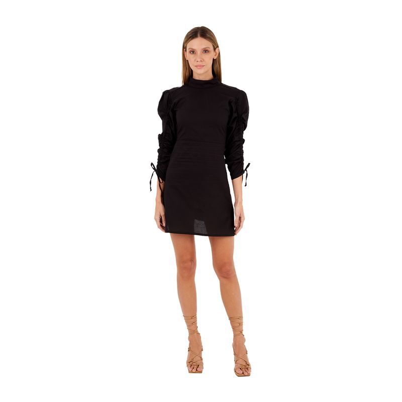 Vestido Corto Negro para mujer Talia