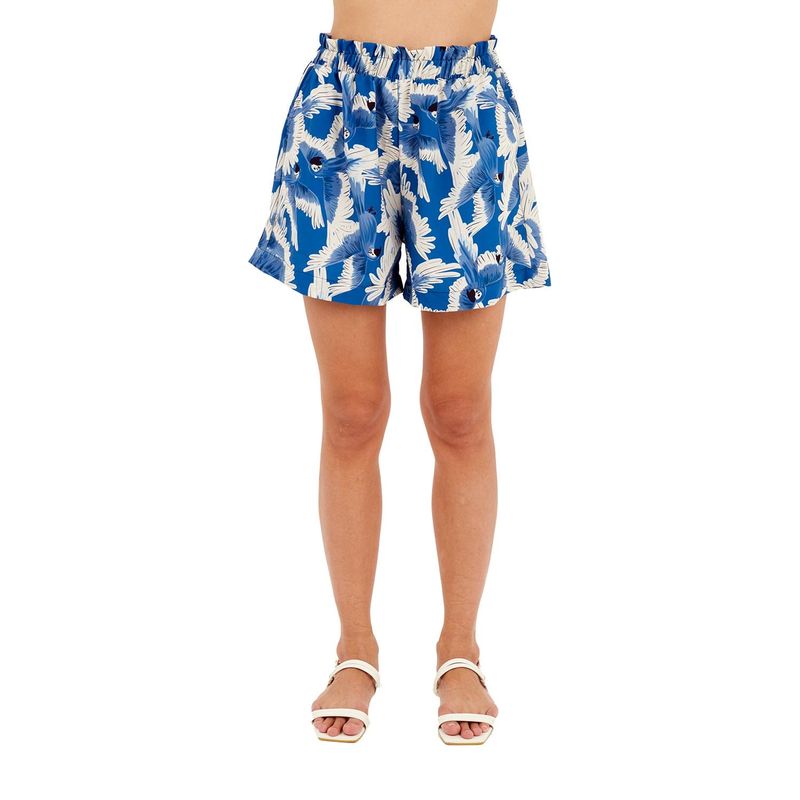 Short Estampado Azul para mujer Florence