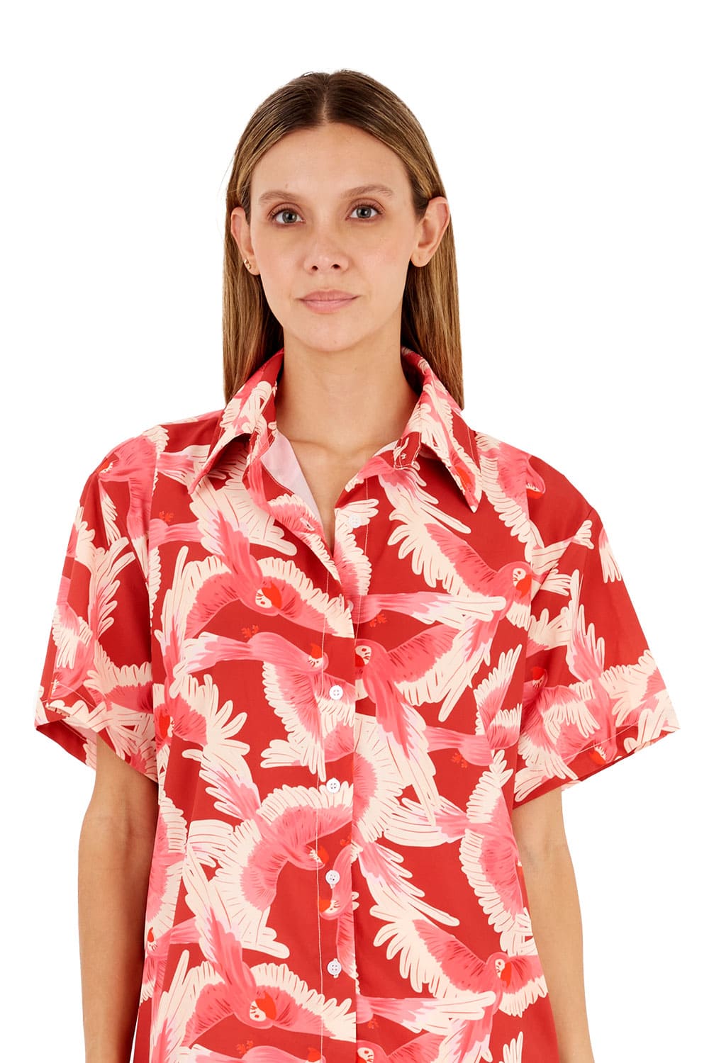 Camisa Alexa Aves_Roj