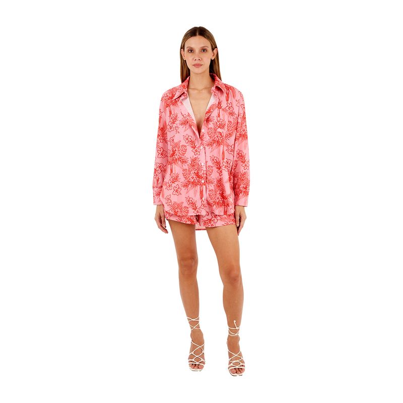 Short Estampado Rosado para mujer Florence