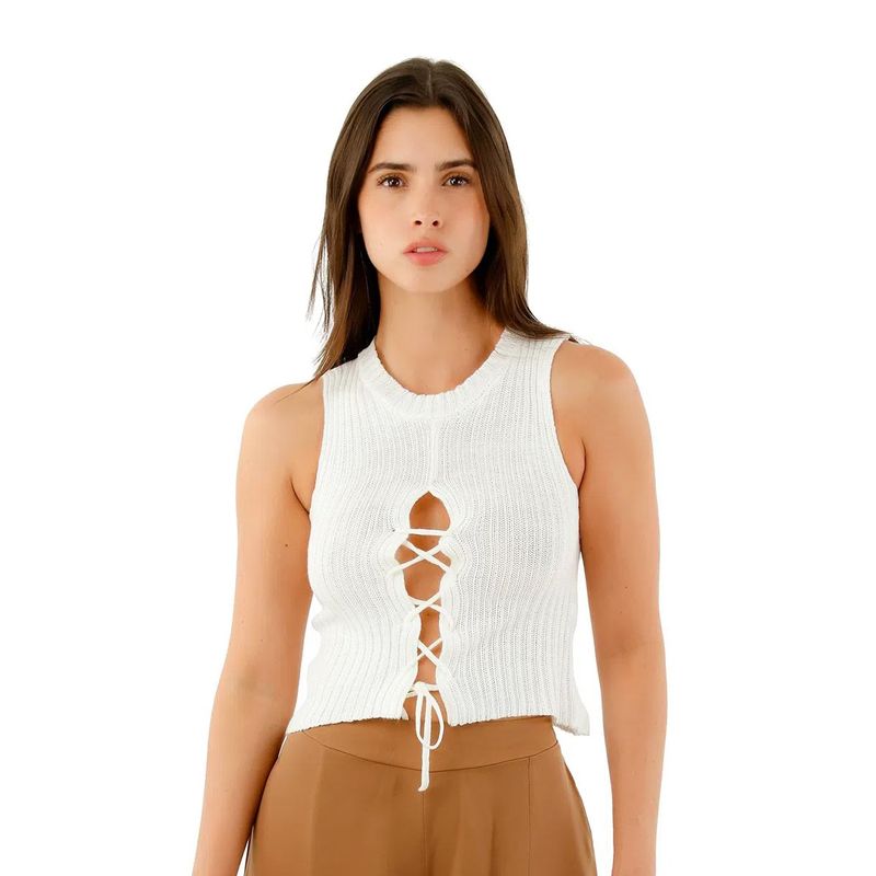 Top Marfil para mujer Bruna