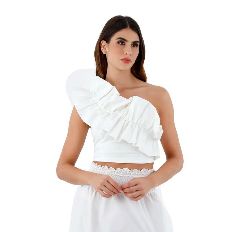 Top Marfil para mujer Grace