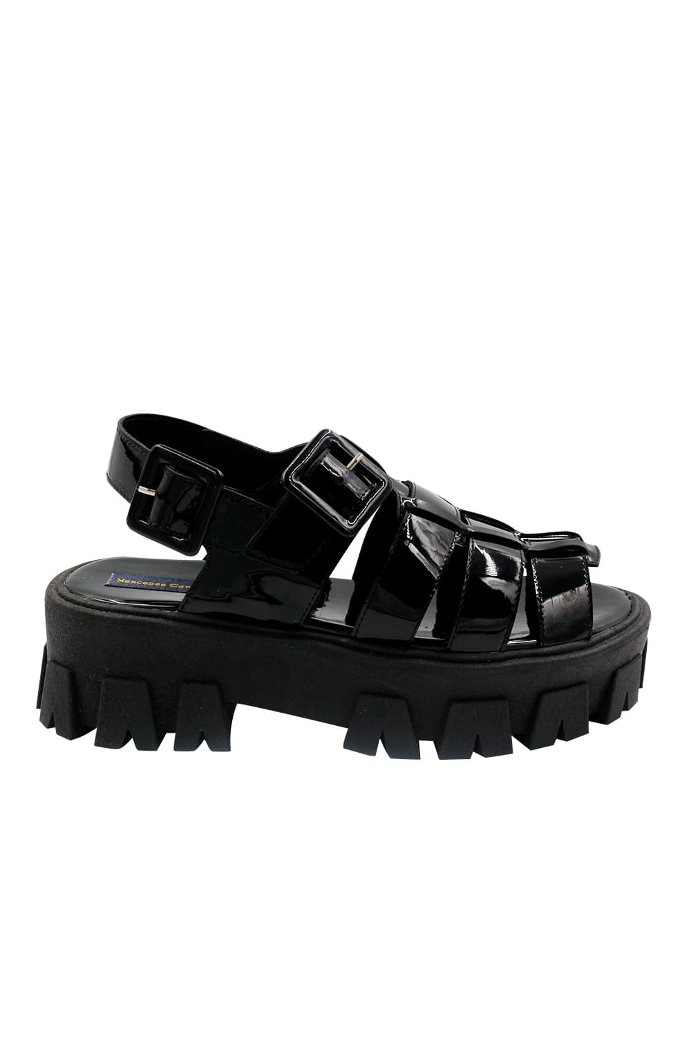 Sandalia Plataforma Stevie Negro