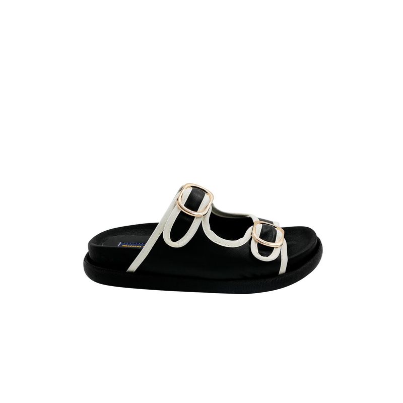 Sandalia Plataforma Negro_Mar para mujer Bella