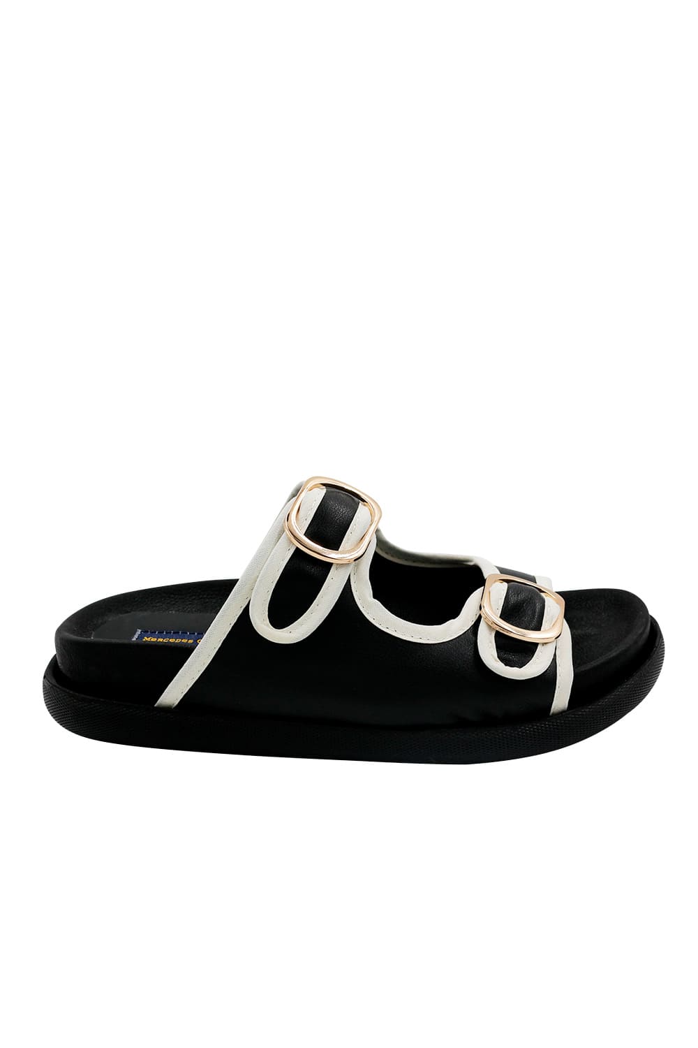 Sandalia Plataforma Bella Negro_Mar