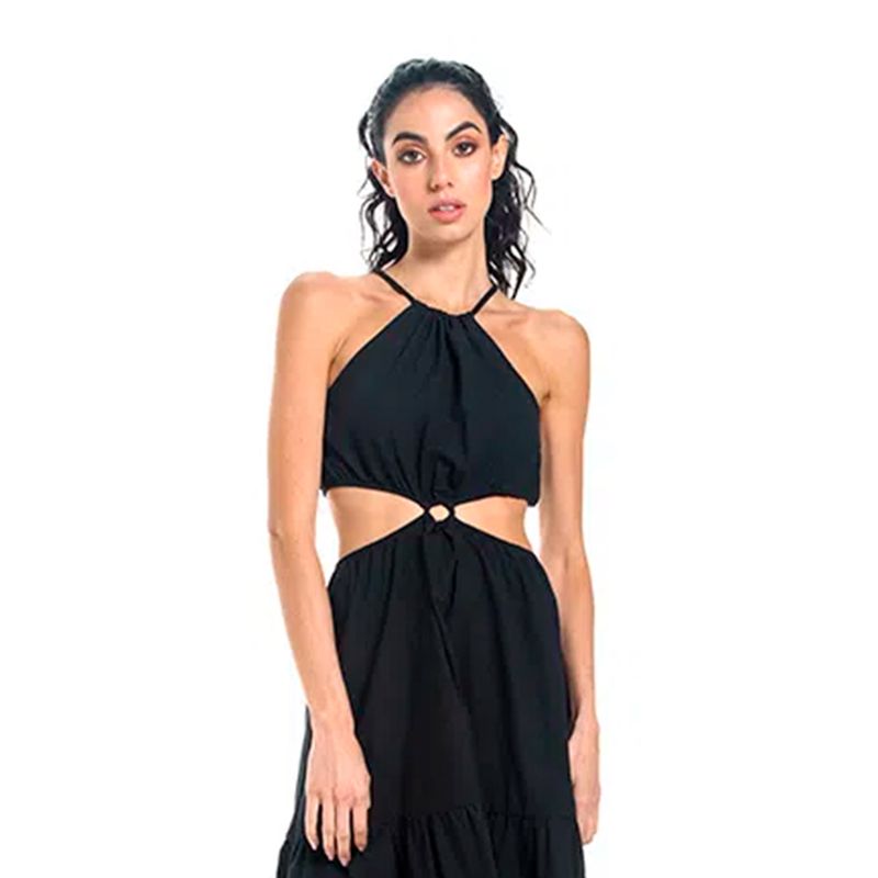 Vestido Largo Negro para mujer Dalia
