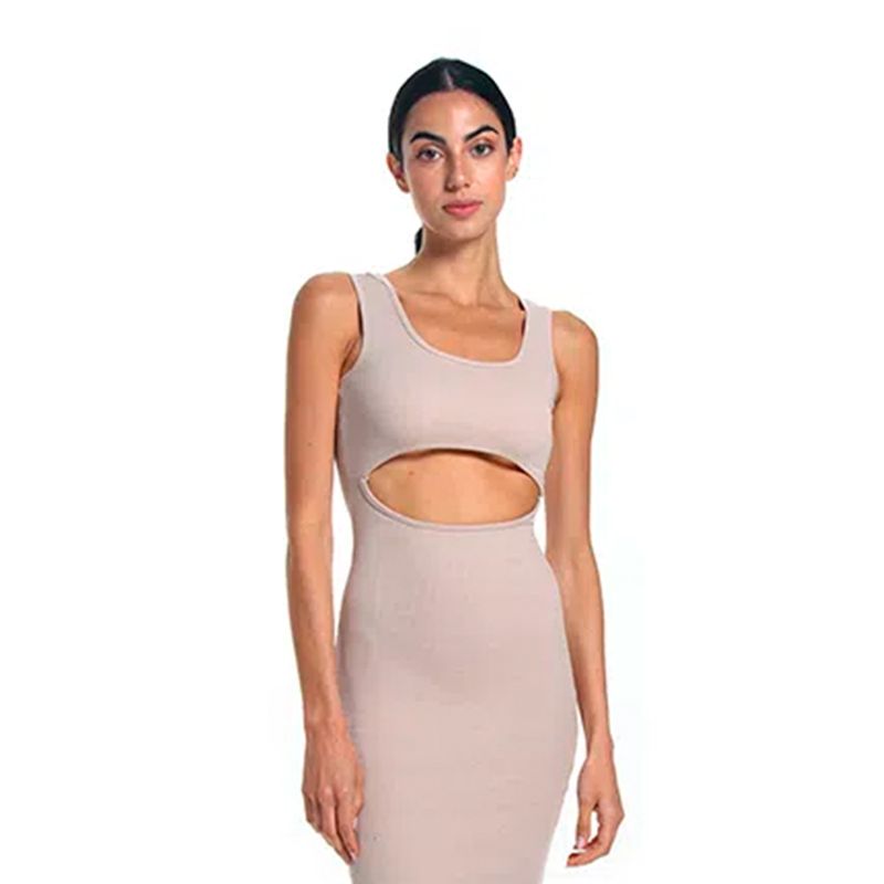 Vestido Largo Beige para mujer Aries