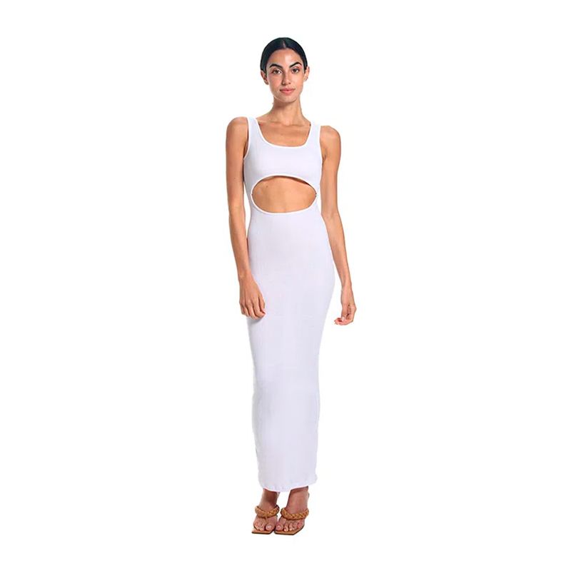 Vestido Largo Aries Marfil