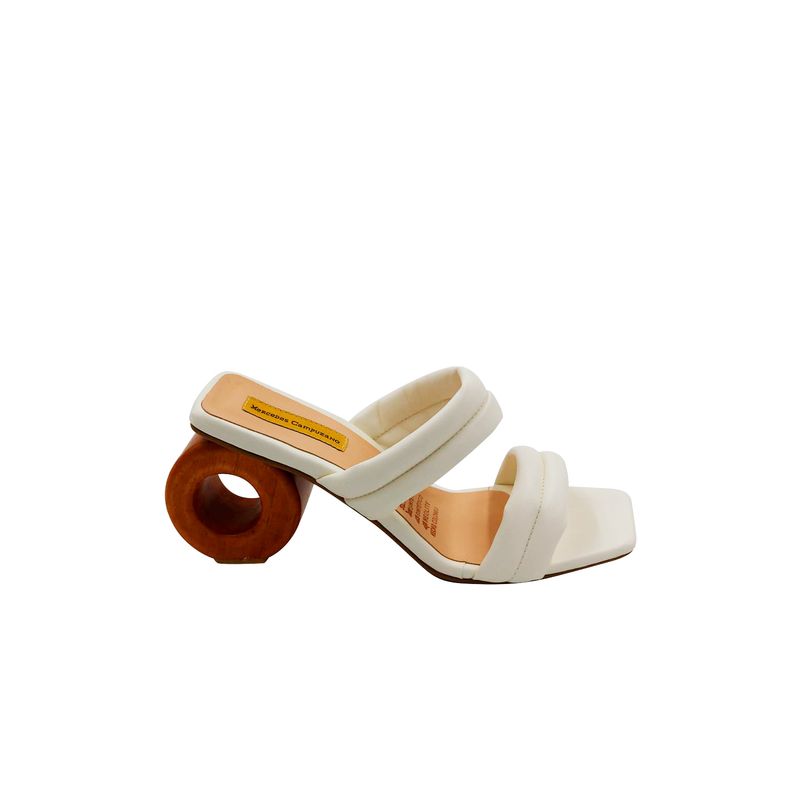 Sandalia Tacon Marfil para mujer Missy