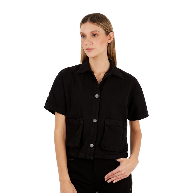 Camisa Negro para mujer Hatty