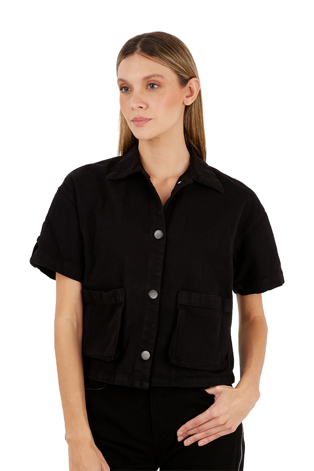 Camisa Hatty Negro