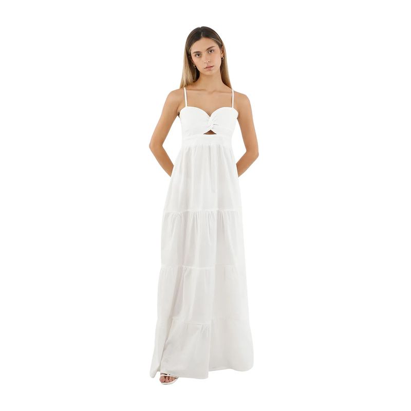 Vestido Largo Marfil para mujer Mimosa