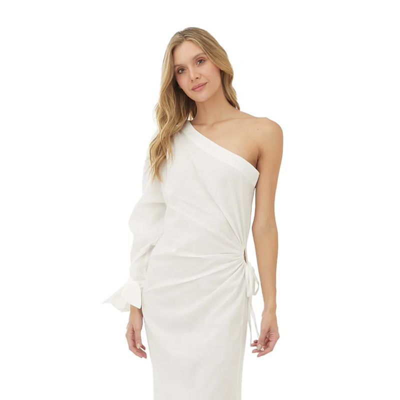 Vestido Largo Marfil para mujer Lena