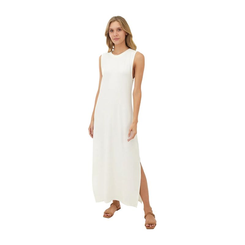 Vestido Largo Marfil para mujer Britt
