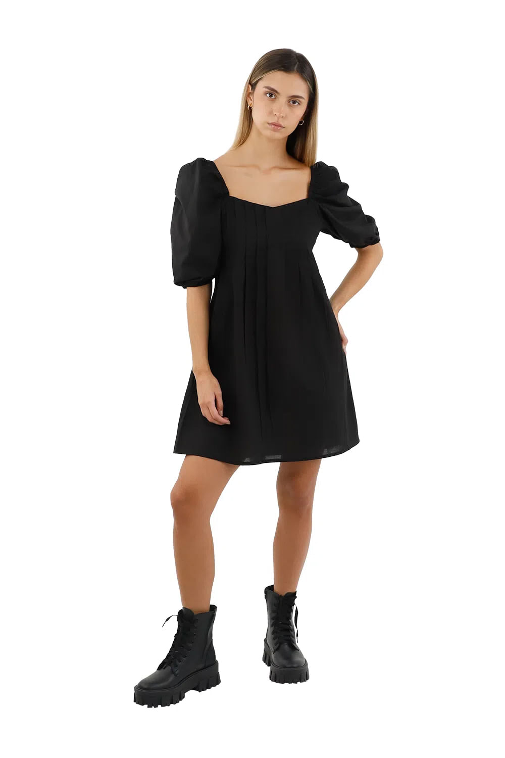 Vestido Corto Sunrise Negro