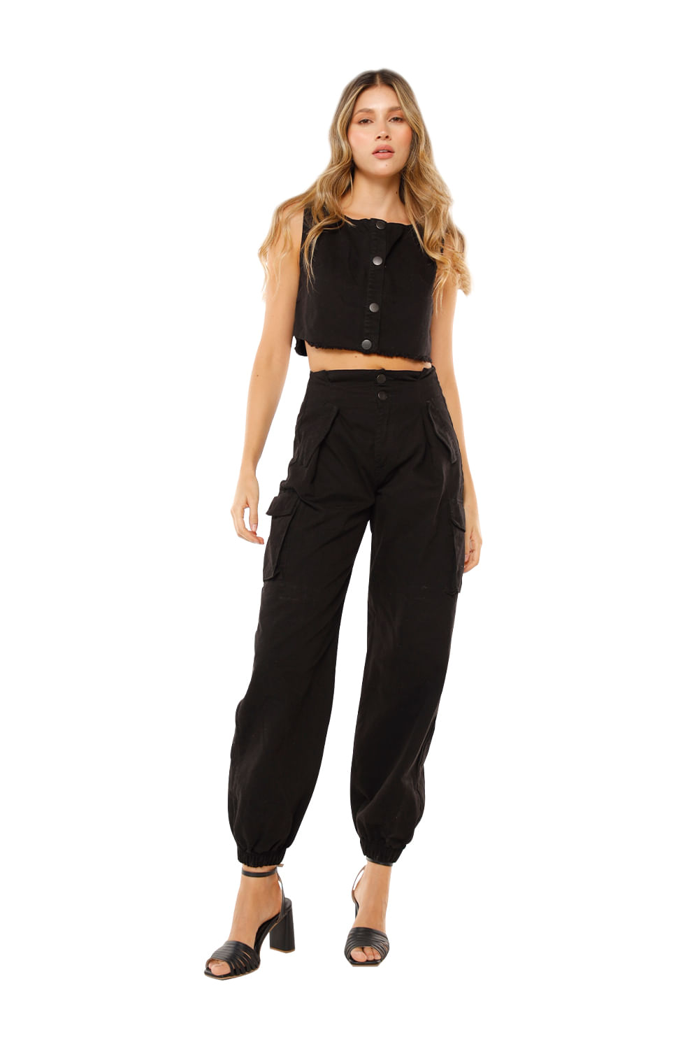Pantalon Helenos Negro