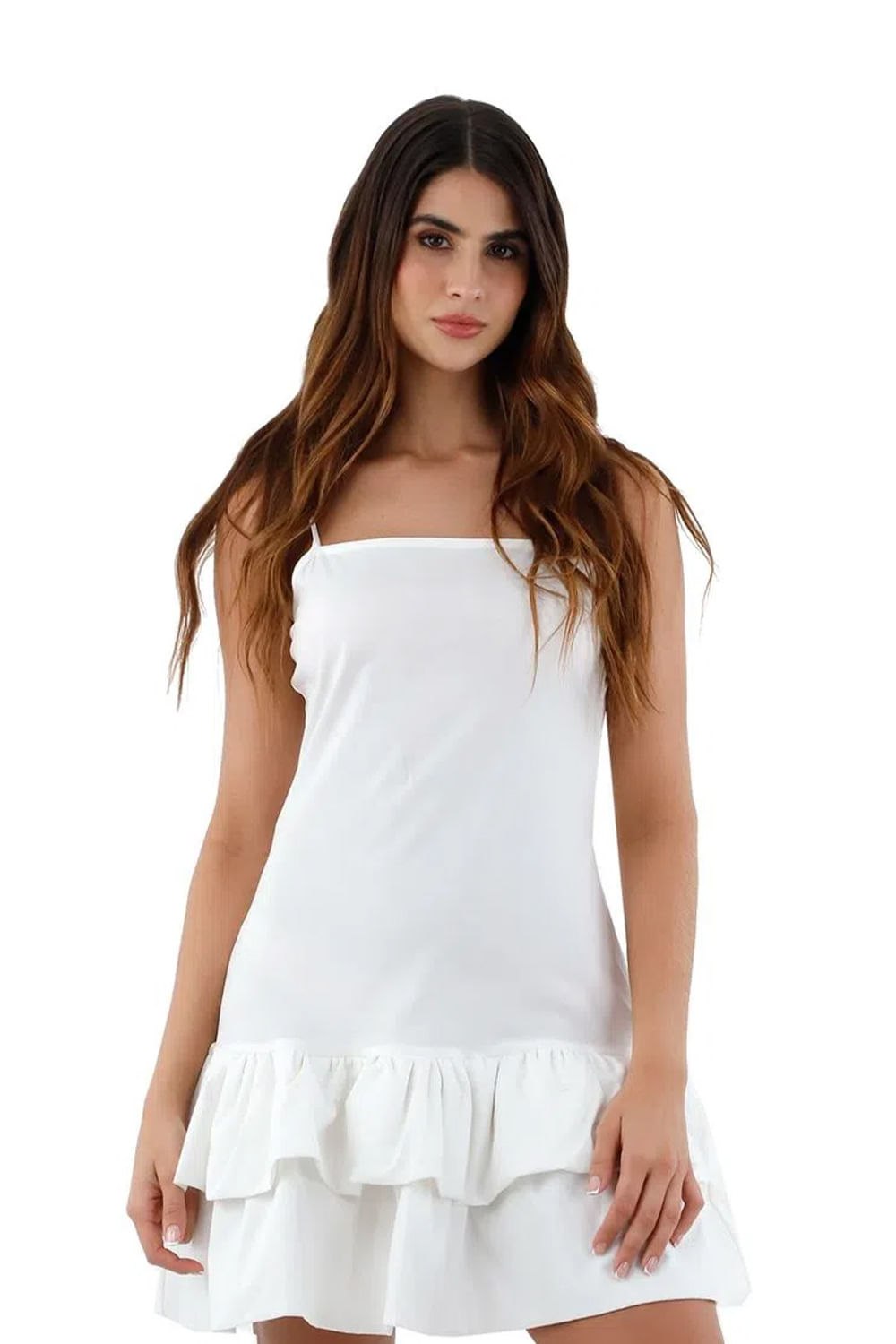 Vestido Corto Marfil para mujer Paulette