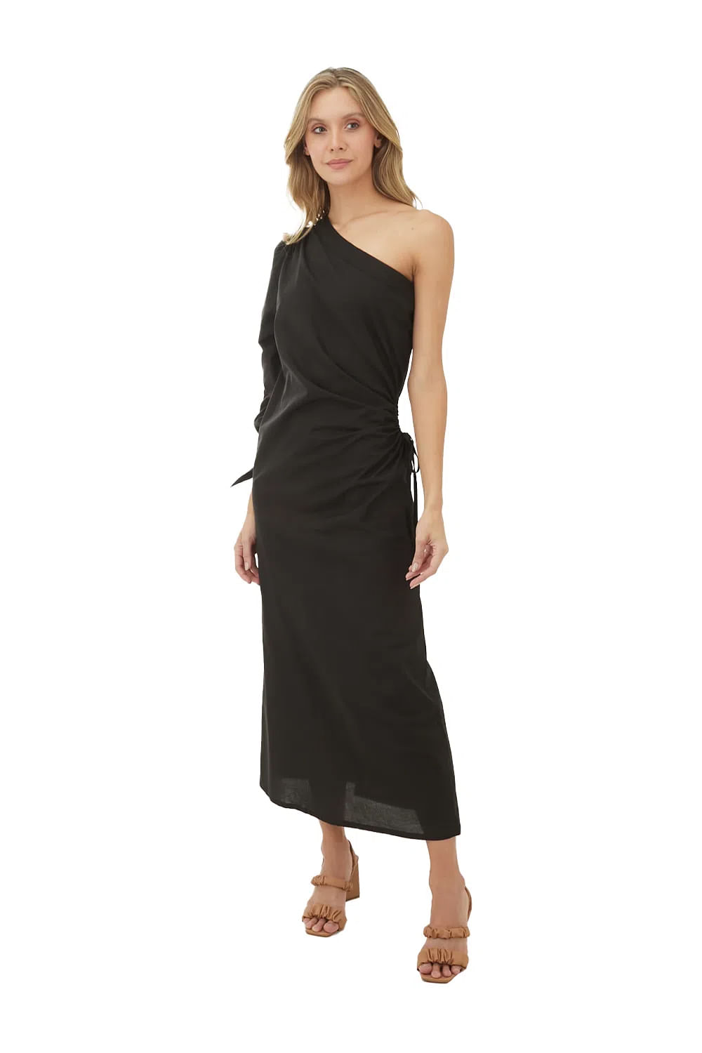 Vestido Largo Lena Negro