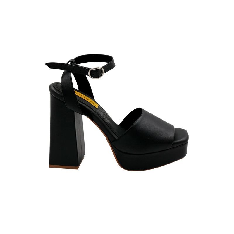 Sandalia Tacon Negro para mujer Talia