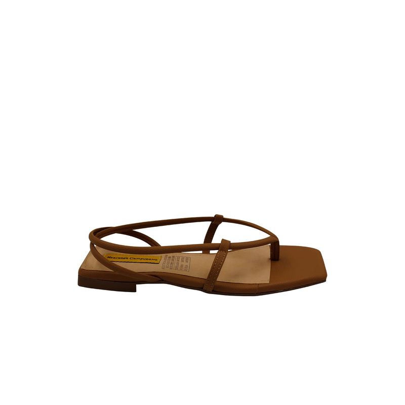 Sandalia Plana Beige para mujer Glory