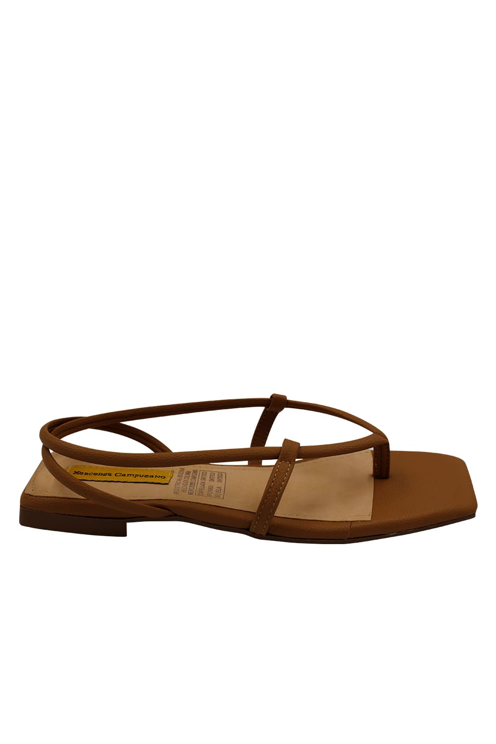 Sandalia Plana Glory Beige