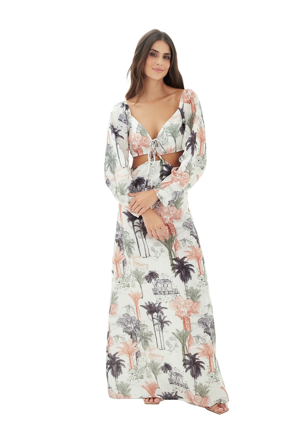 Vestido Largo Aires Del Norte Memory_Mul