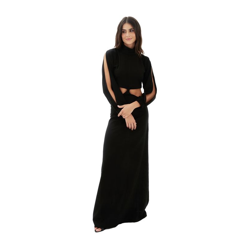 Vestido largo negro  Luminosity