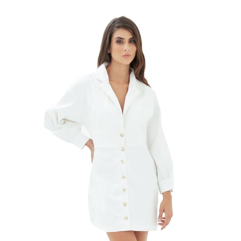 Vestido corto marfil  Daydream