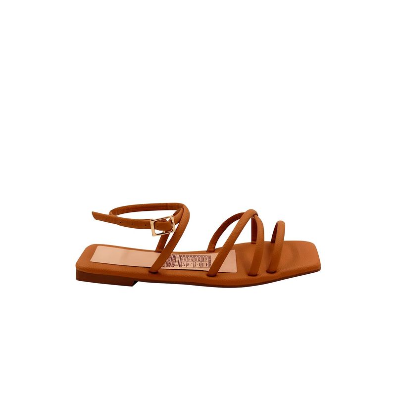 Sandalia Plana Agnes Beige