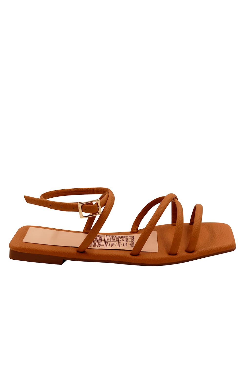 Sandalia Plana Agnes Beige
