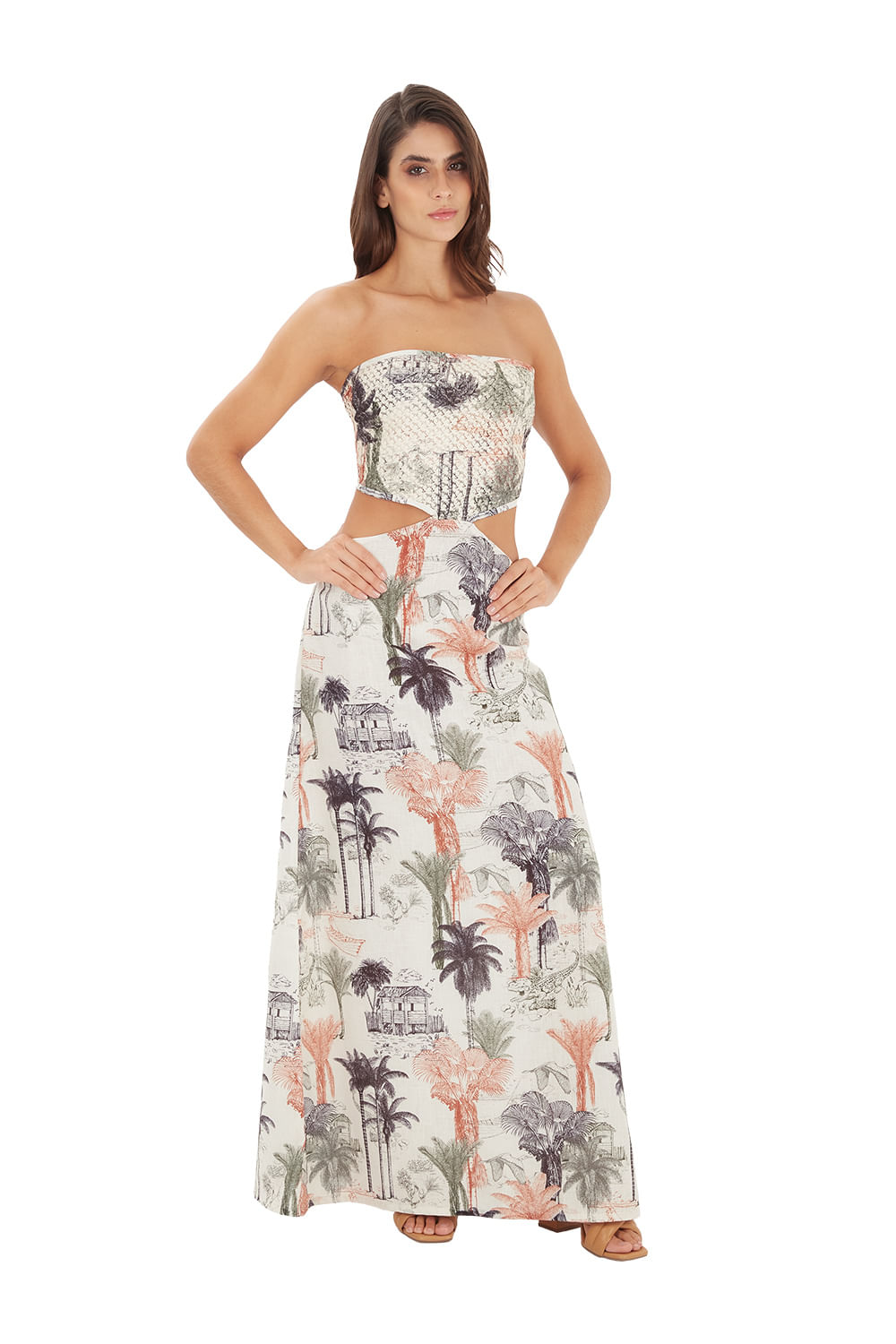 Vestido Largo Creative Craf Memory_Mul