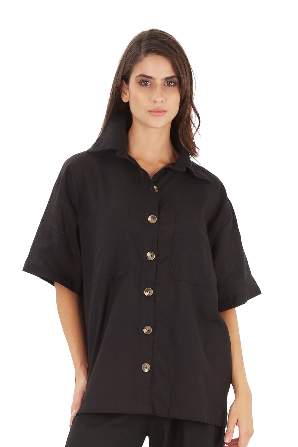 Camisa Calypso Negro
