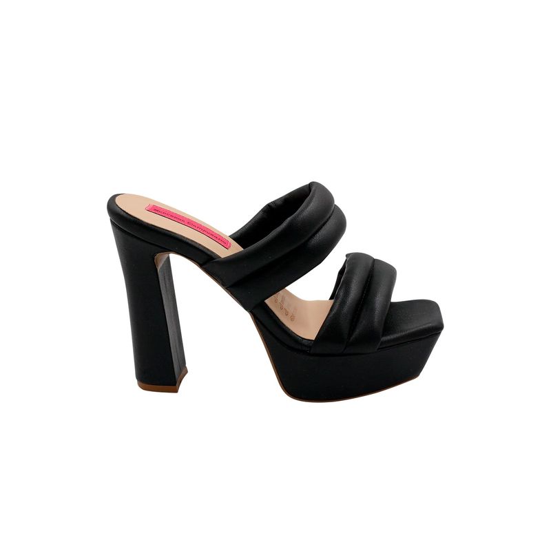 Sandalia tacon negro Bonnie