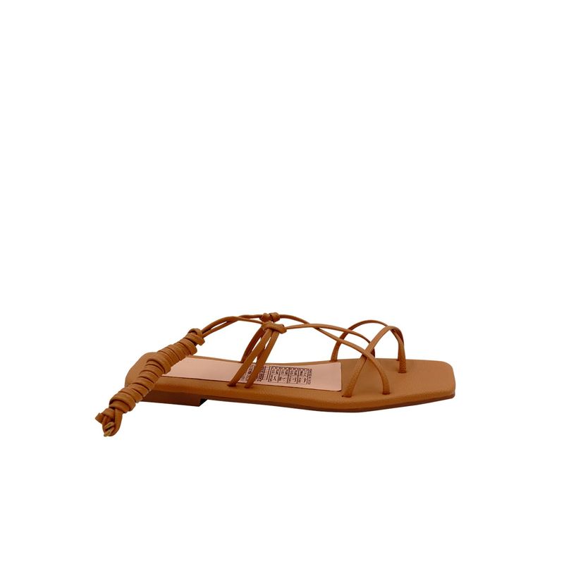 Sandalia Plana Virgil Beige