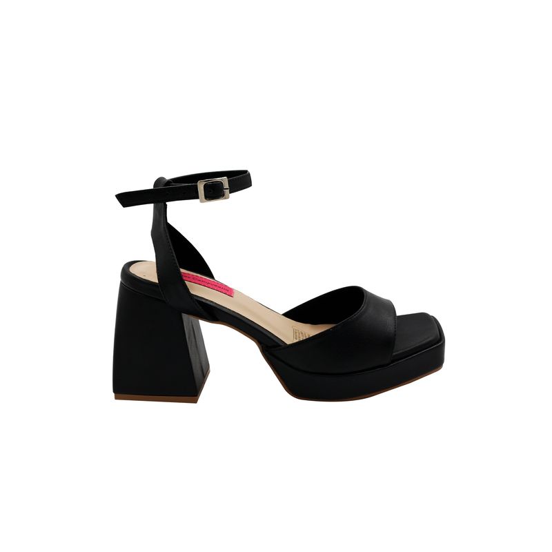 Sandalia tacon negro Marisa